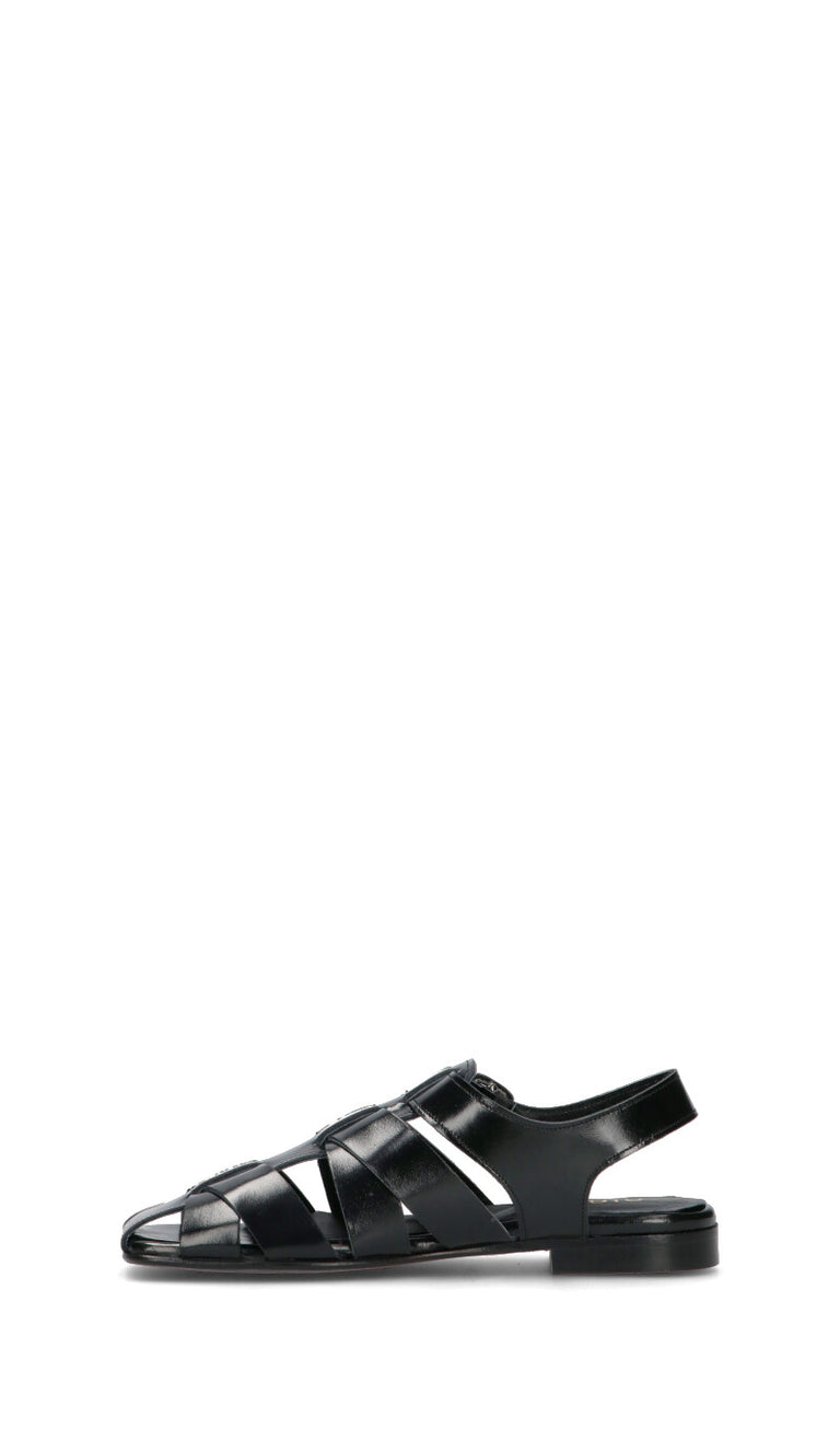 DOROTHYD Sandalo donna nero in pelle