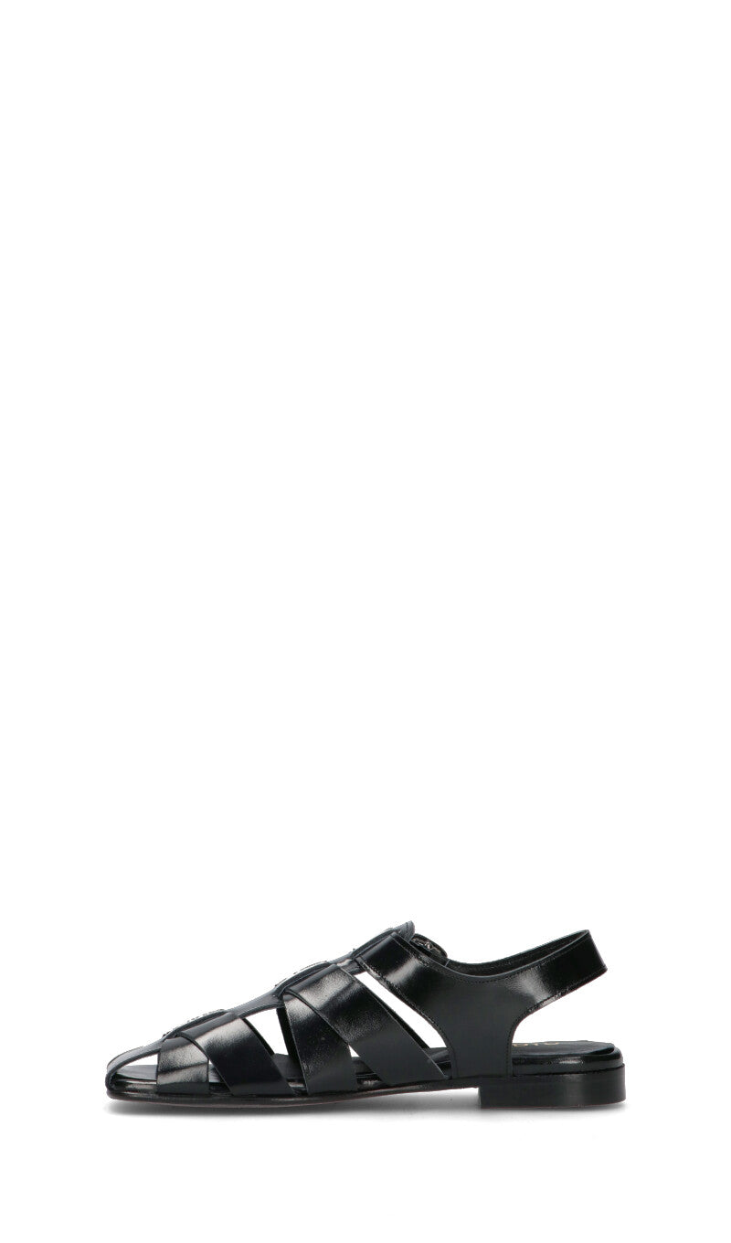 DOROTHYD Sandalo donna nero in pelle