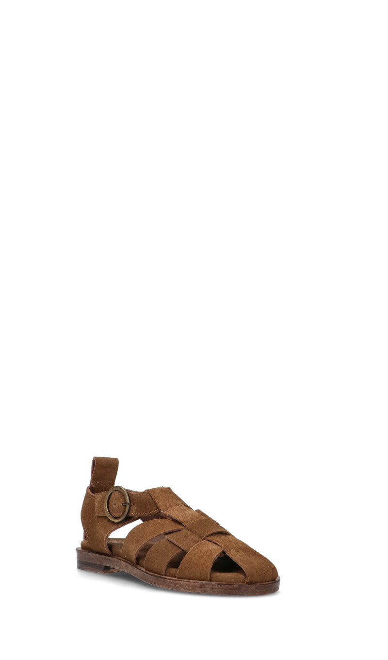 DOROTHYD Sandalo donna marrone in suede