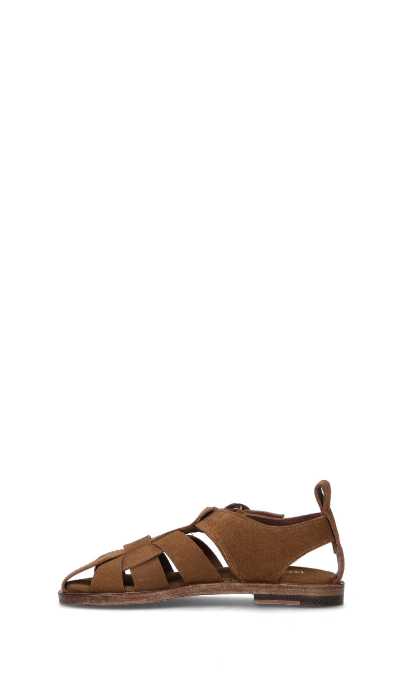 DOROTHYD Sandalo donna marrone in suede