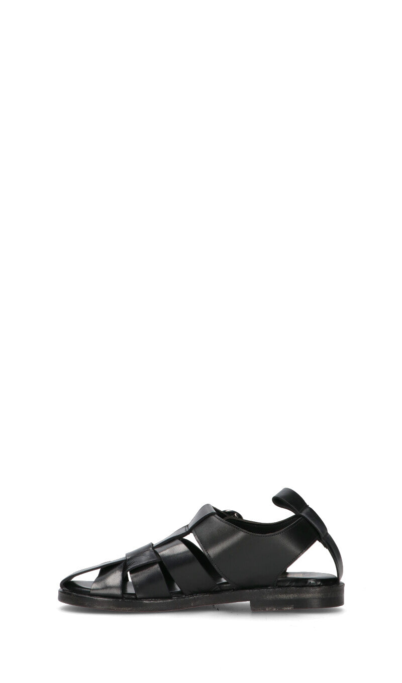 DOROTHYD Sandalo donna nero in pelle