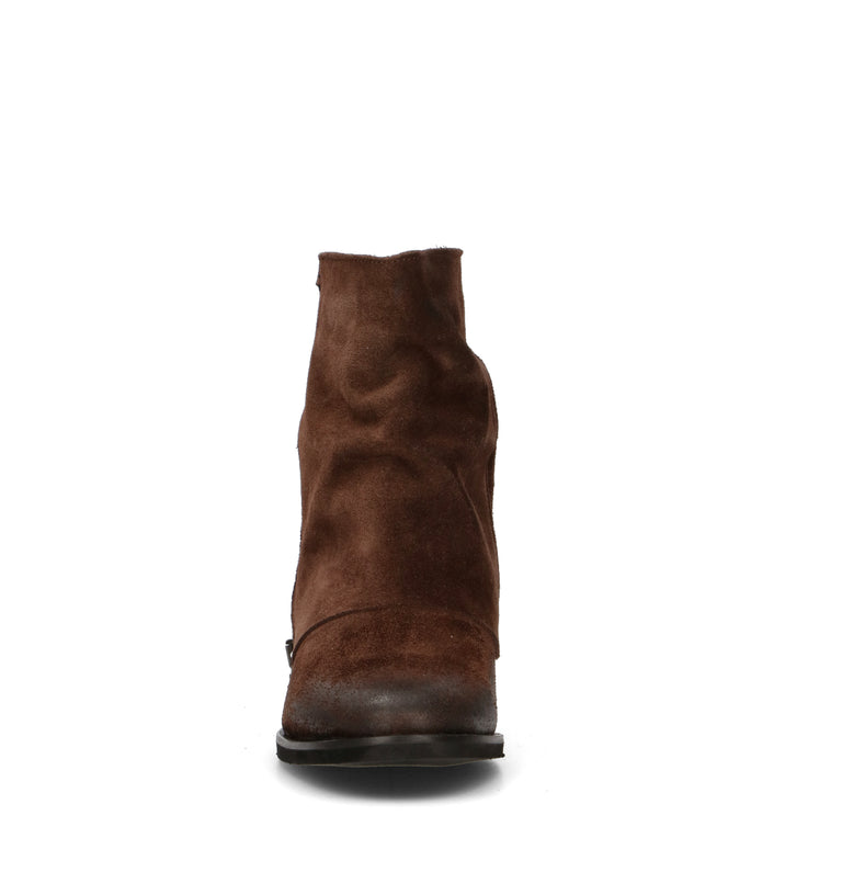 DOROTHYD Tronchetto donna marrone in suede
