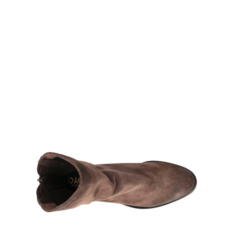 DOROTHYD Tronchetto donna marrone in suede