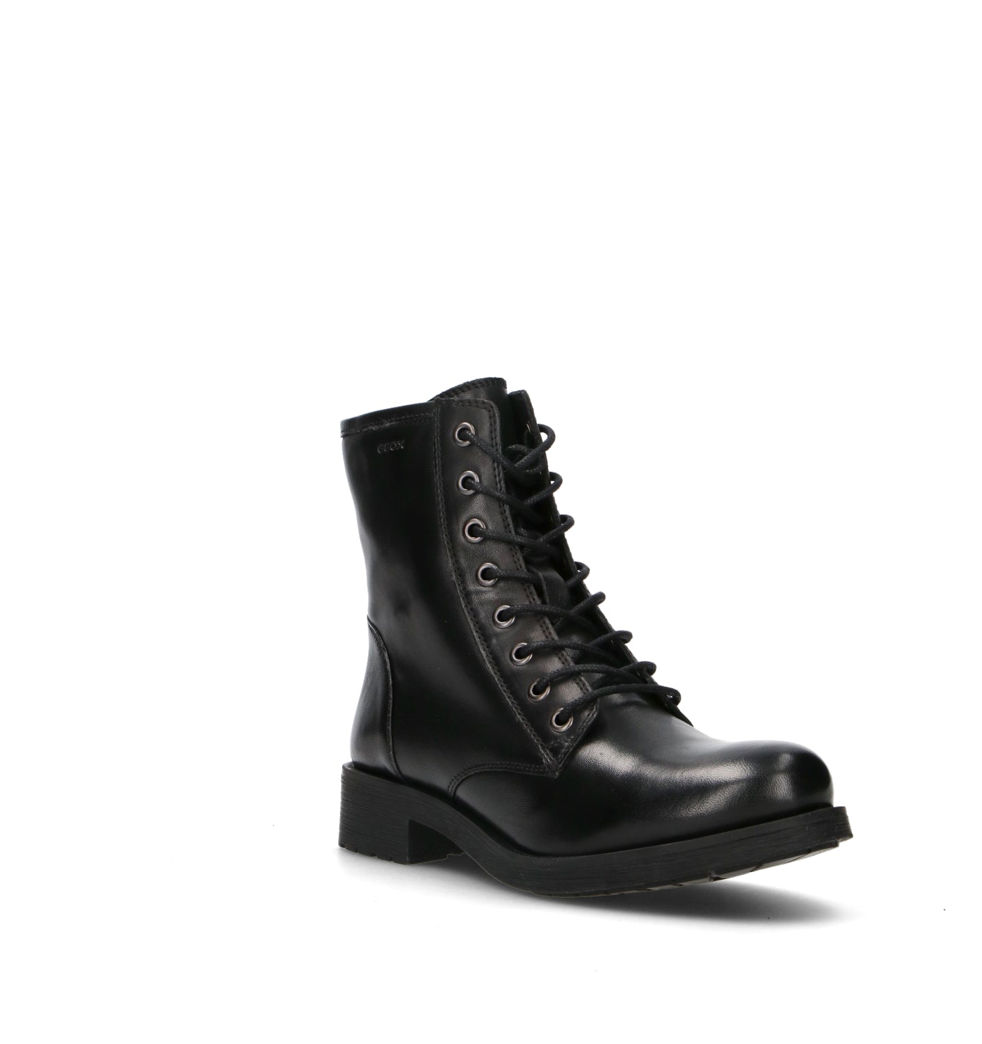 GEOX Polacco donna nero in pelle