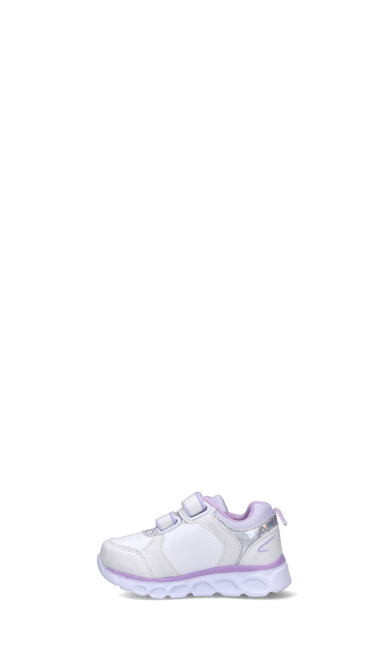 DISNEY Sneaker bimba bianca e lilla con luci