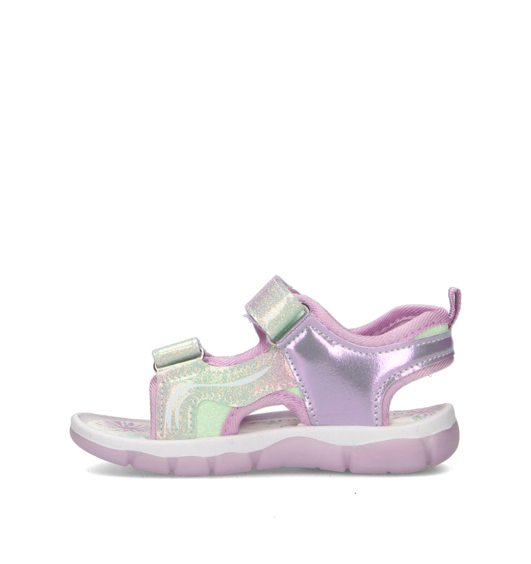 DISNEY Sandalo bimba lilla con luci