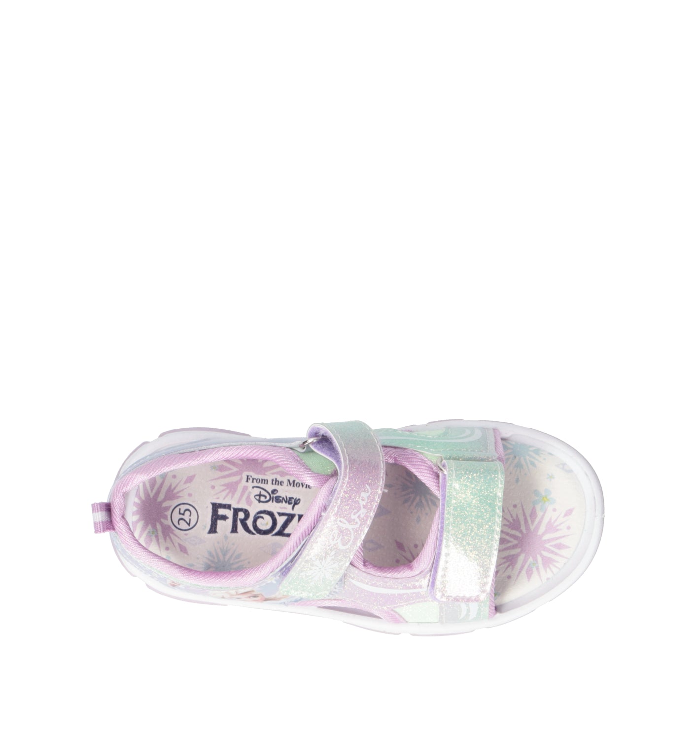 DISNEY Sandalo bimba lilla con luci