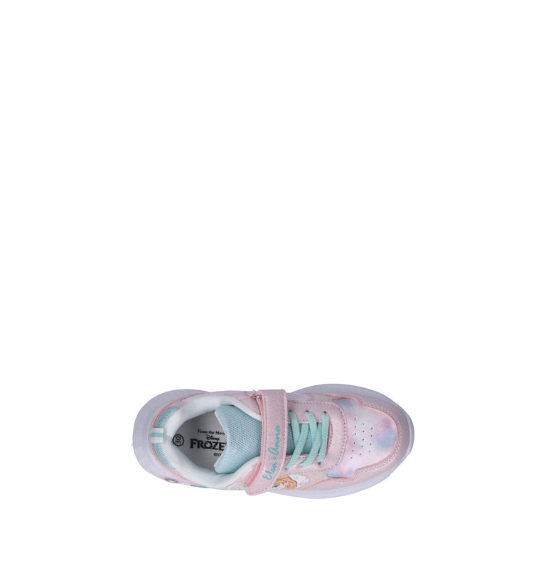 DISNEY Sneaker bimba rosa con luci
