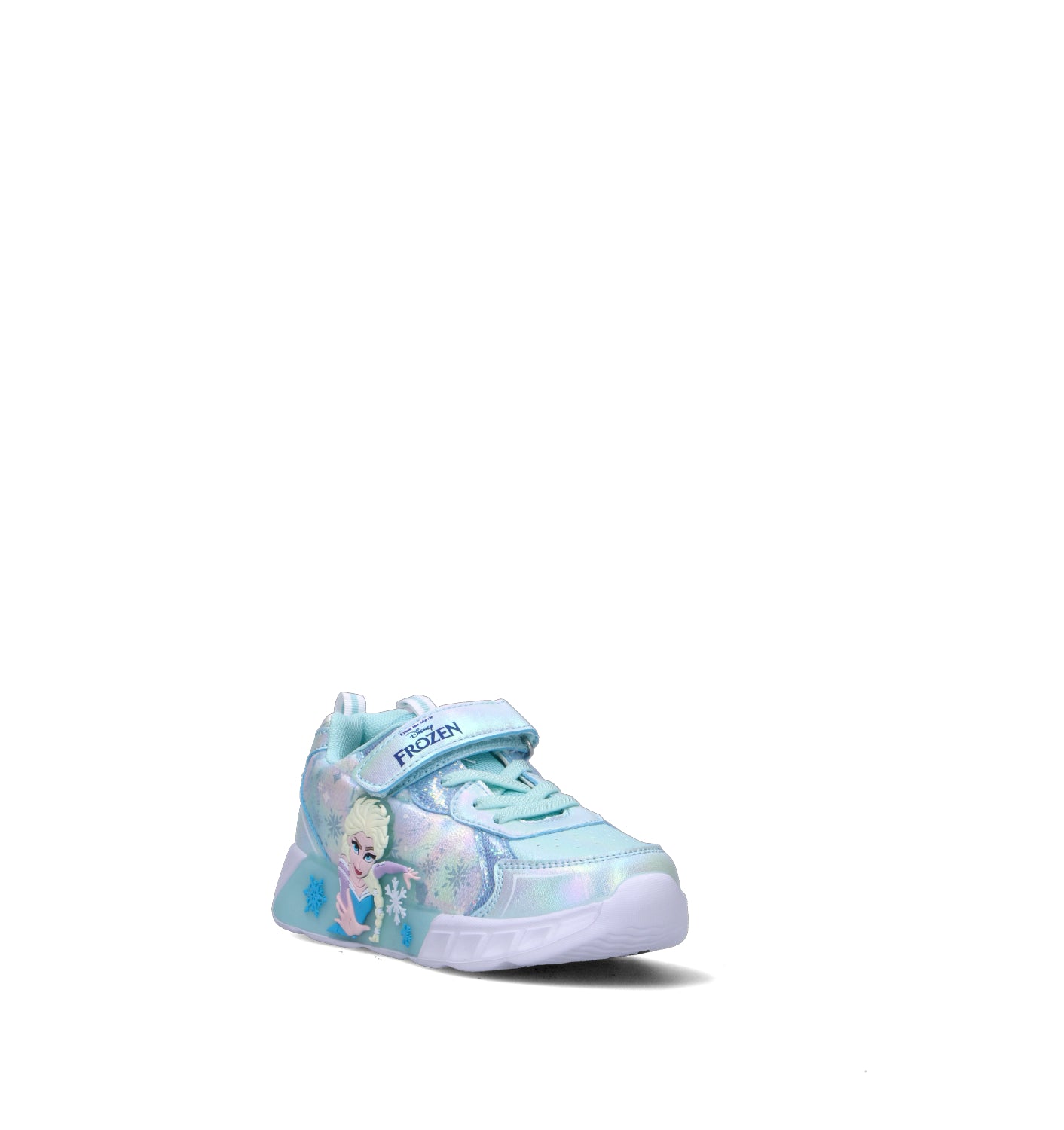 DISNEY Sneaker bimba azzurra con luci