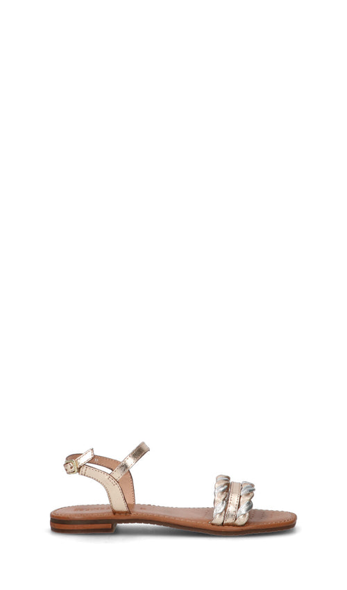 GEOX Sandalo donna oro in pelle