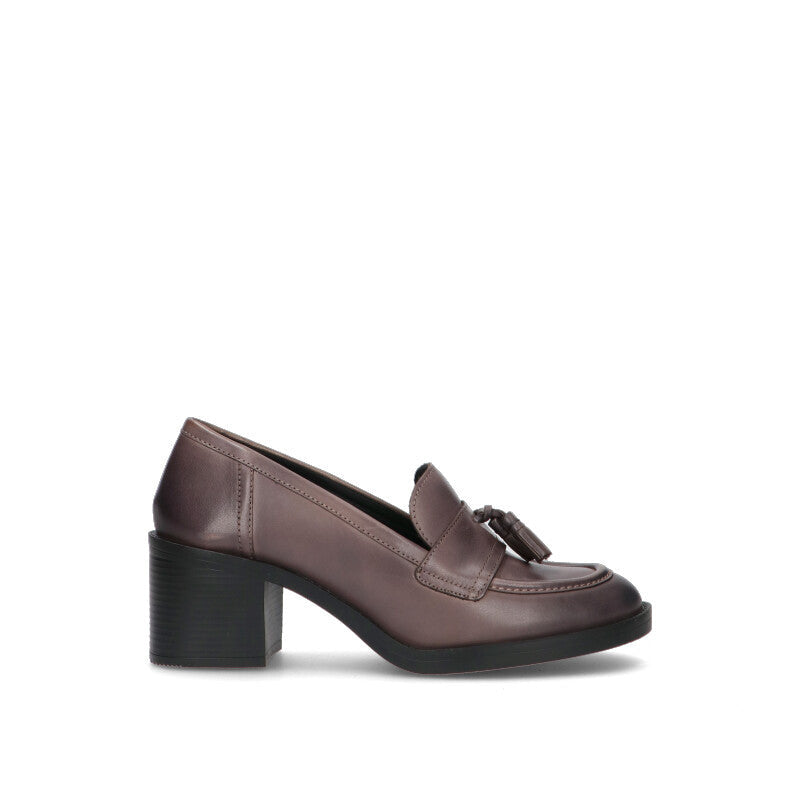 GEOX Decollete donna taupe in pelle