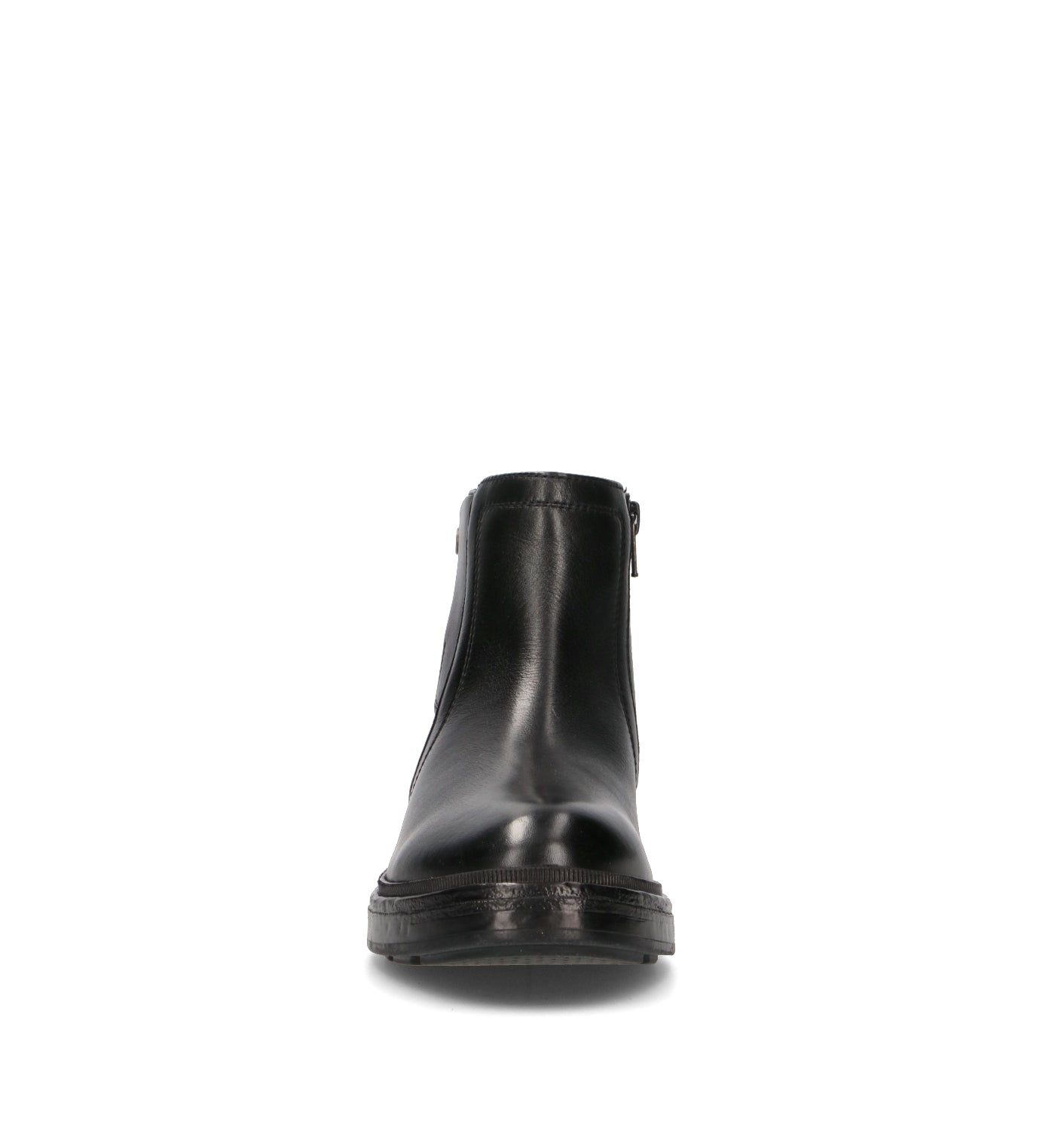 GEOX Tronchetto donna nero in pelle