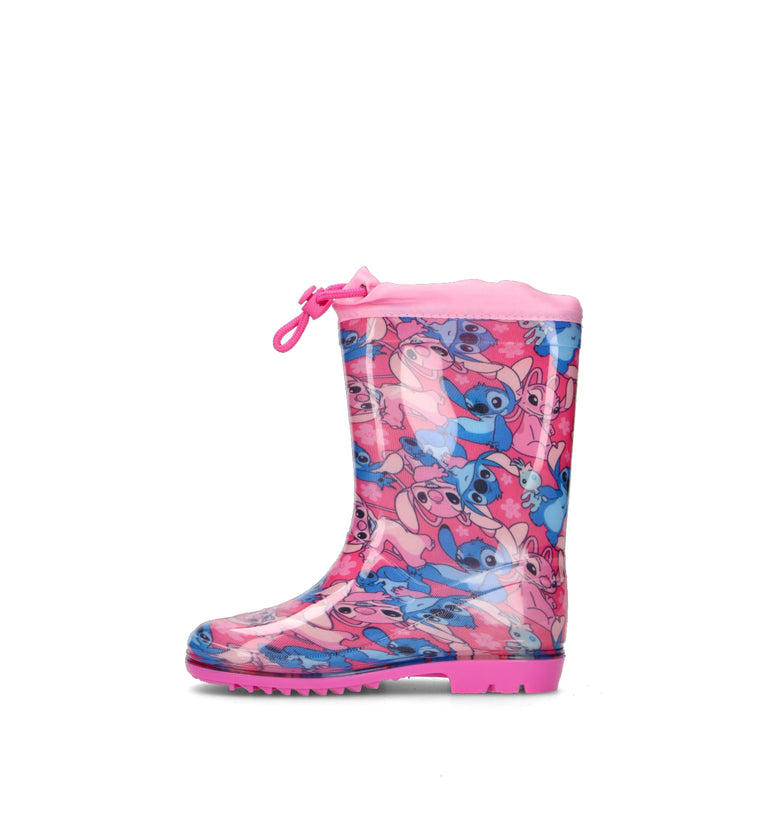 DISNEY Stivale pioggia  bimba rosa
