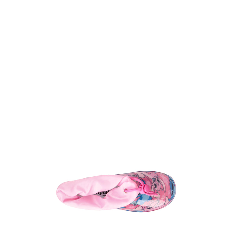 DISNEY Stivale pioggia  bimba rosa