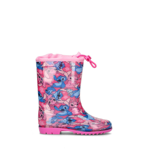 DISNEY Stivale pioggia  bimba rosa
