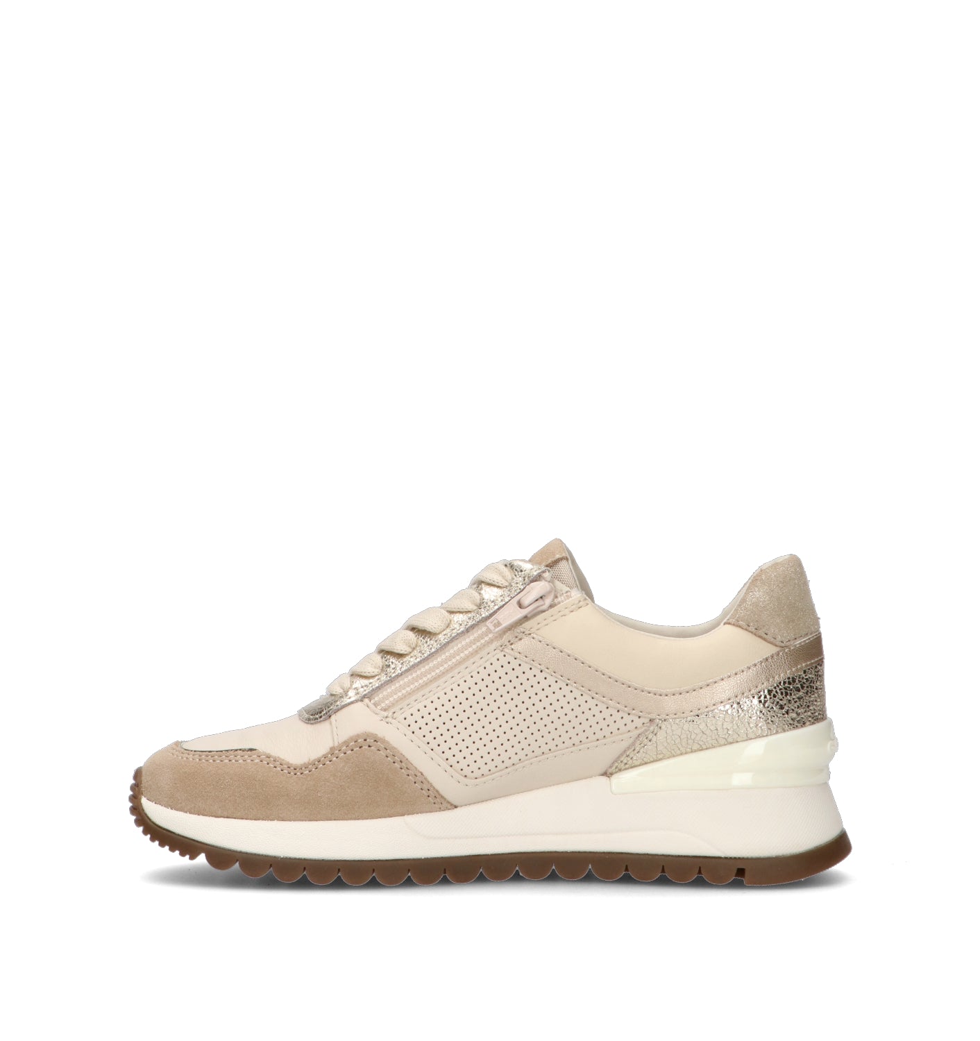 GEOX Sneaker donna platino