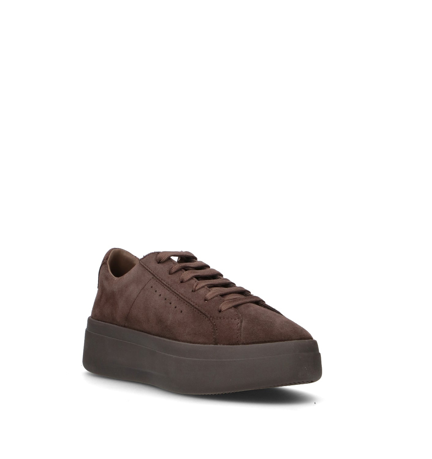GEOX Sneaker donna marrone in suede