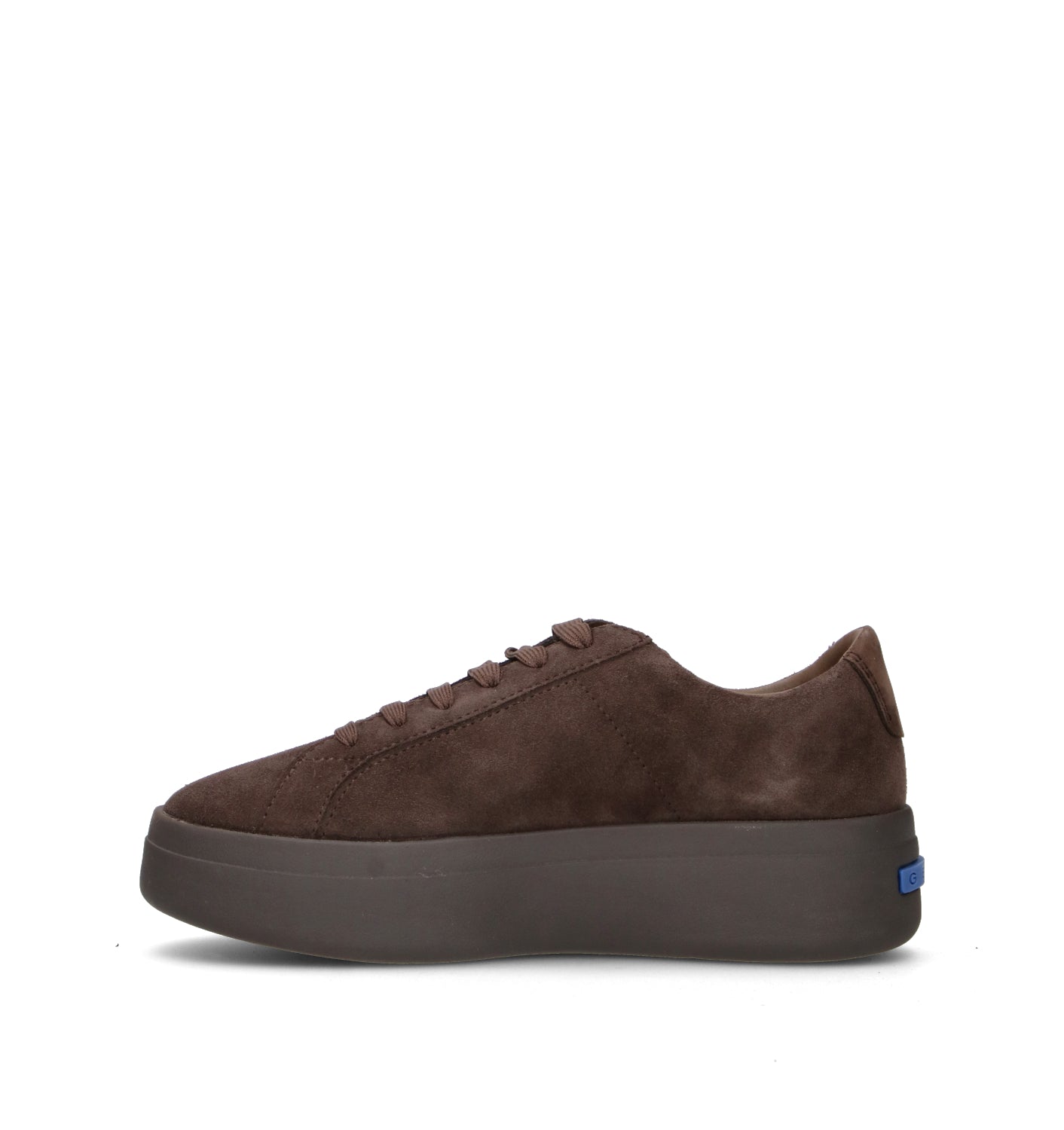 GEOX Sneaker donna marrone in suede