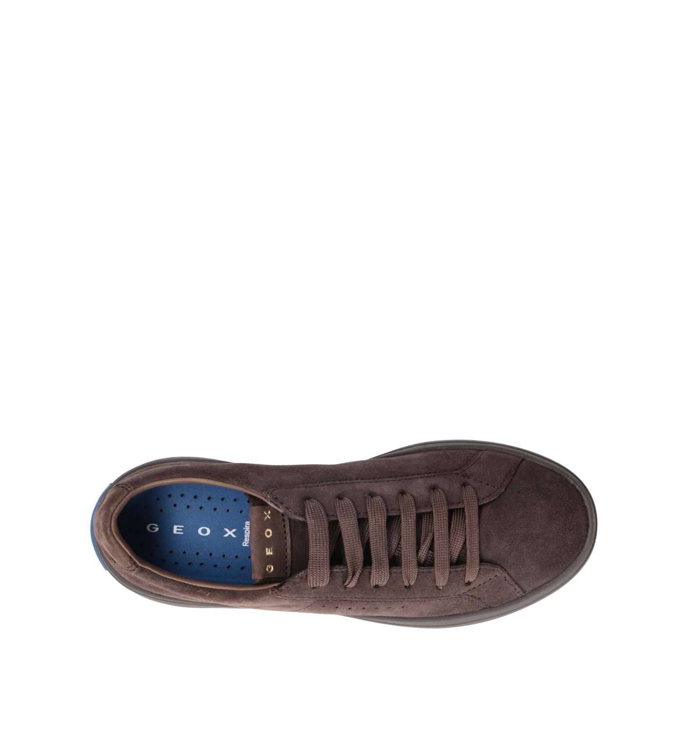 GEOX Sneaker donna marrone in suede