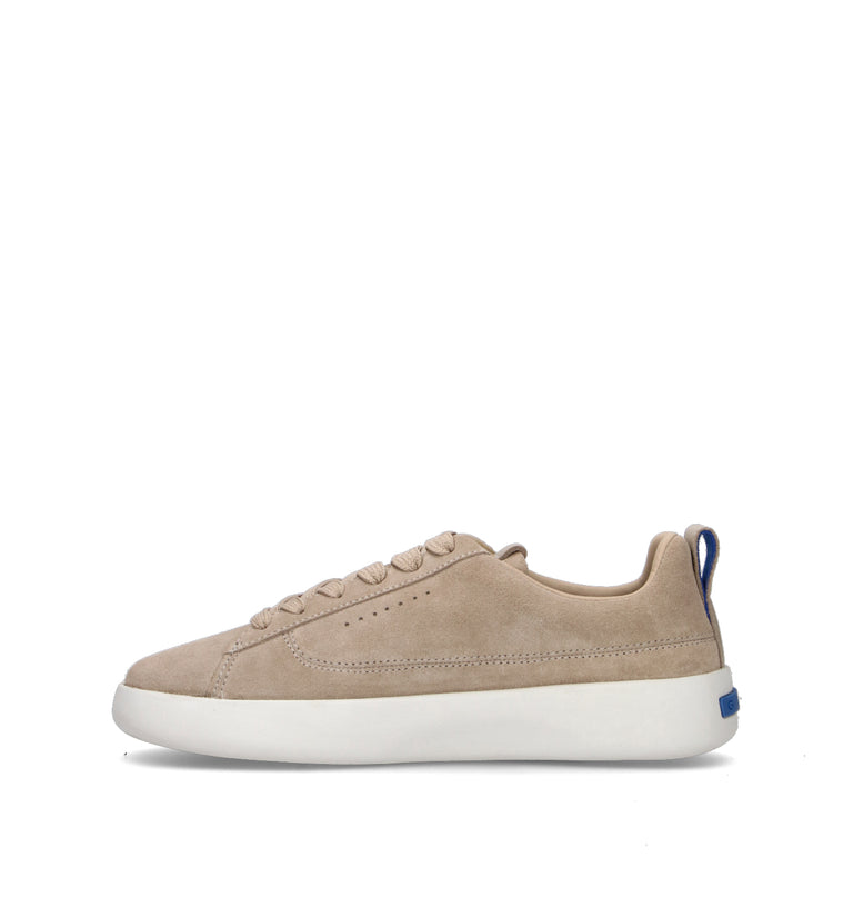 GEOX Sneaker donna beige in suede