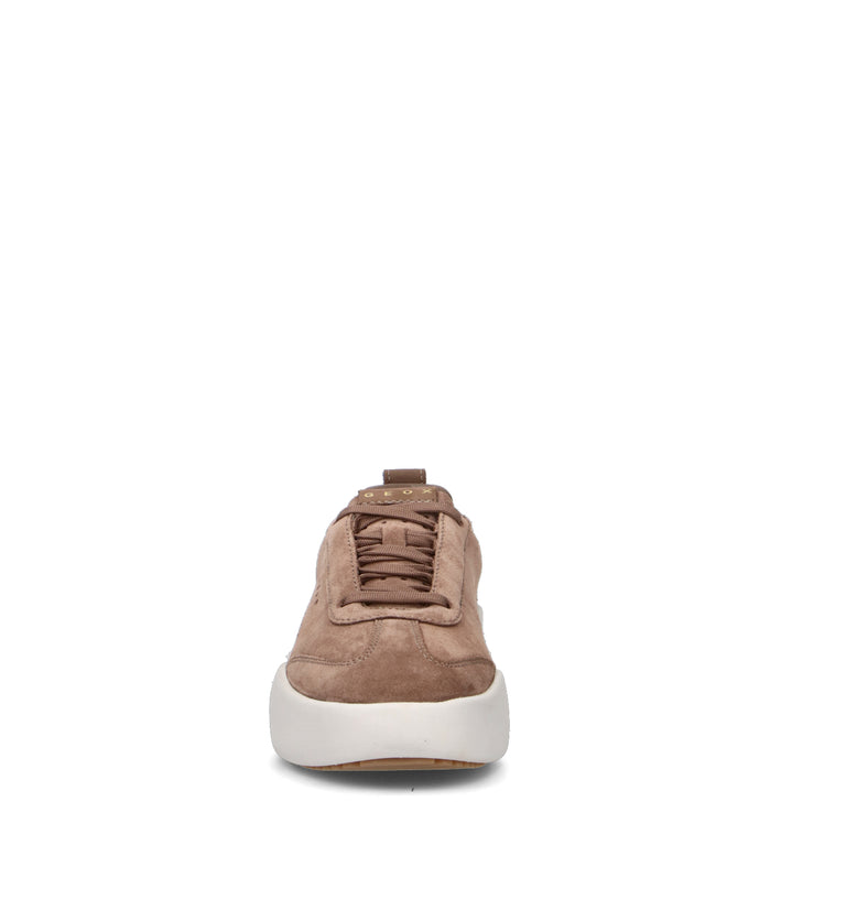GEOX Sneaker donna taupe in suede