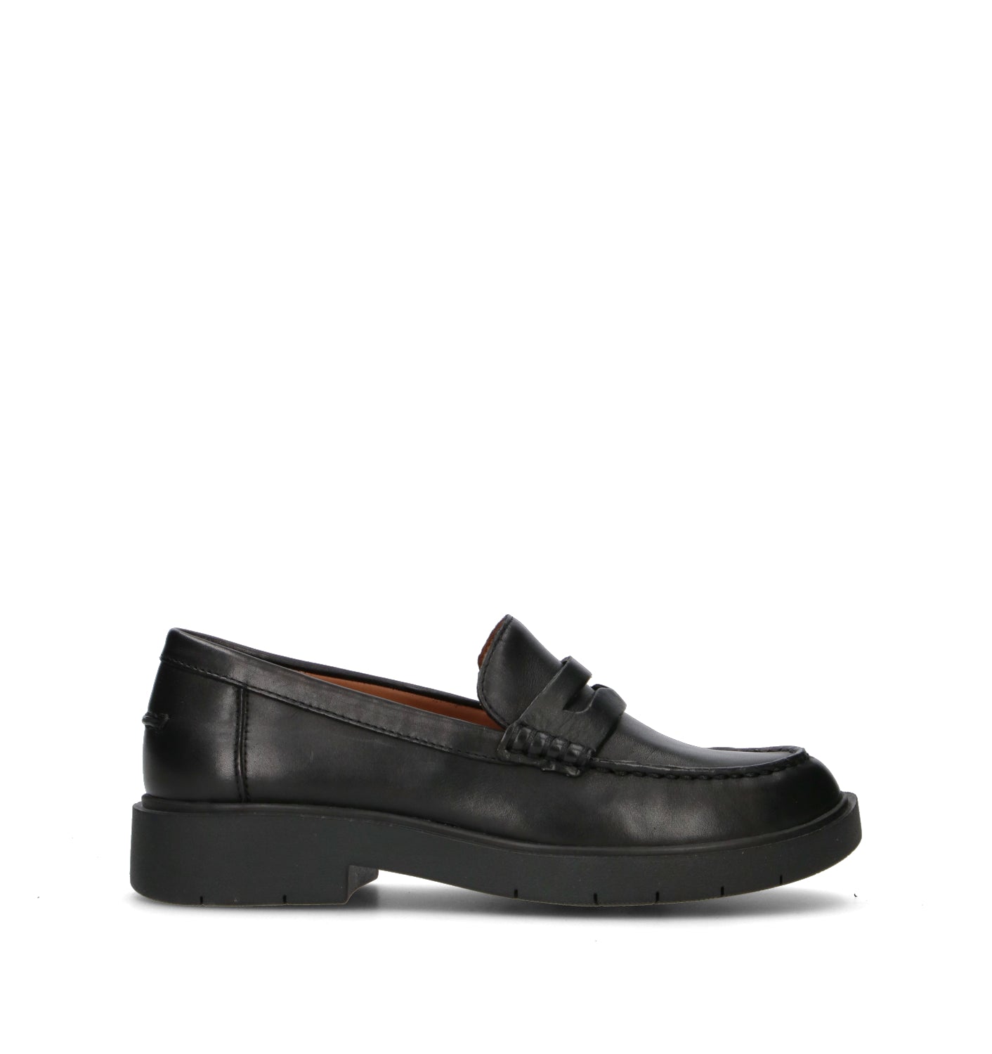 GEOX Mocassino donna nero in pelle