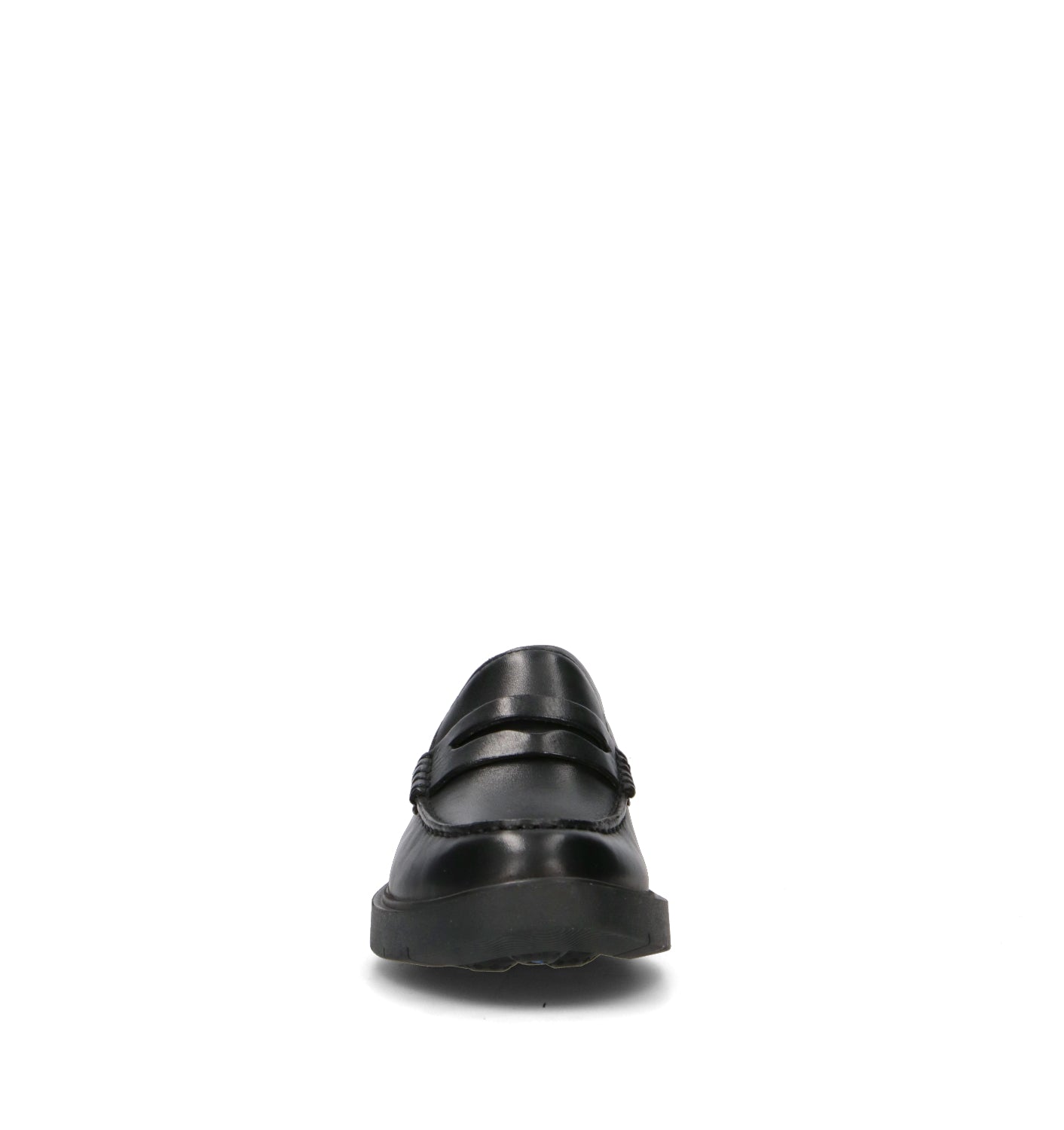 GEOX Mocassino donna nero in pelle