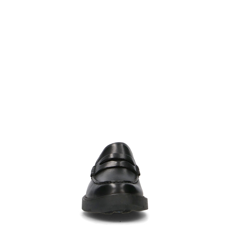 GEOX Mocassino donna nero in pelle