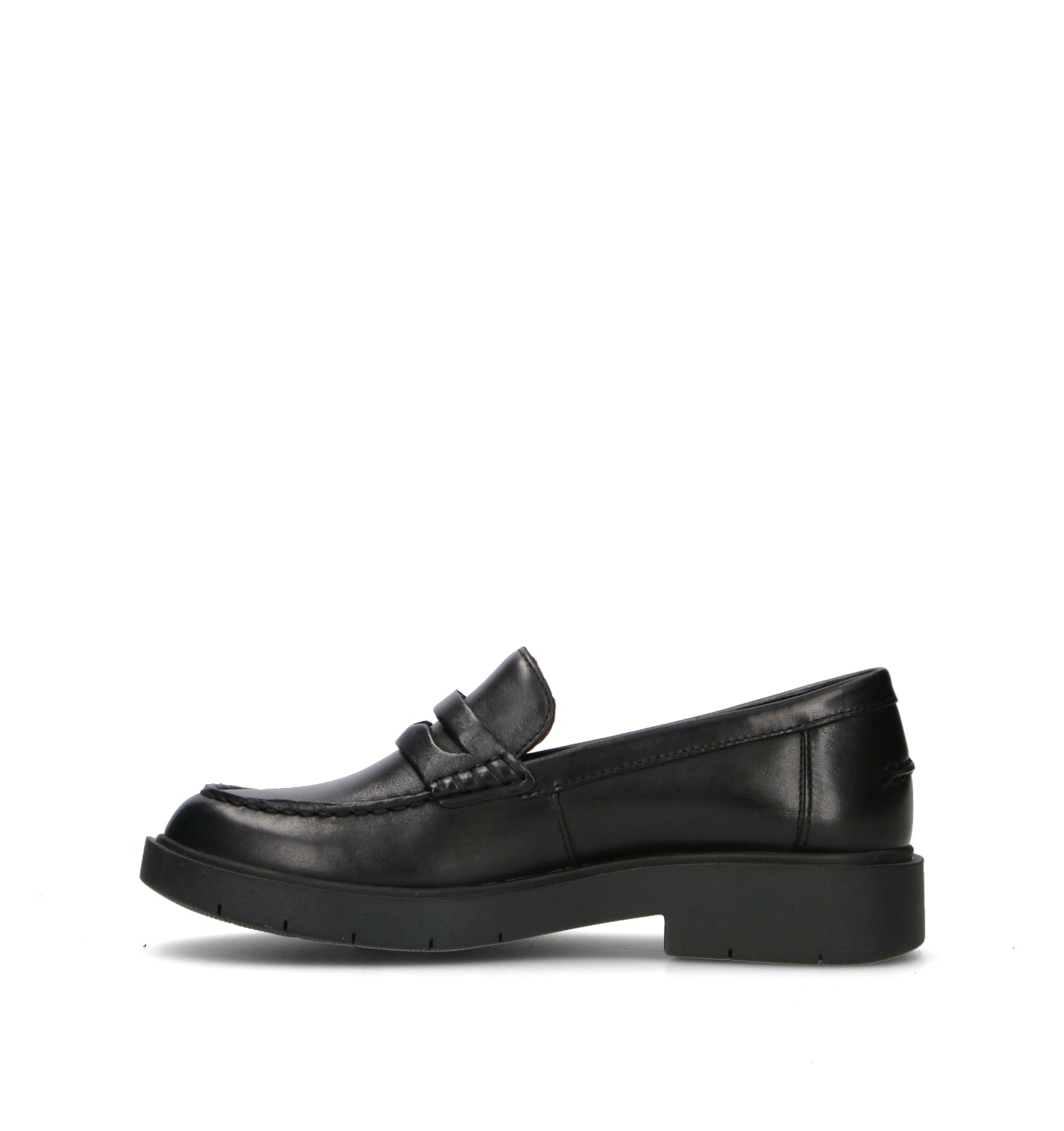 GEOX Mocassino donna nero in pelle