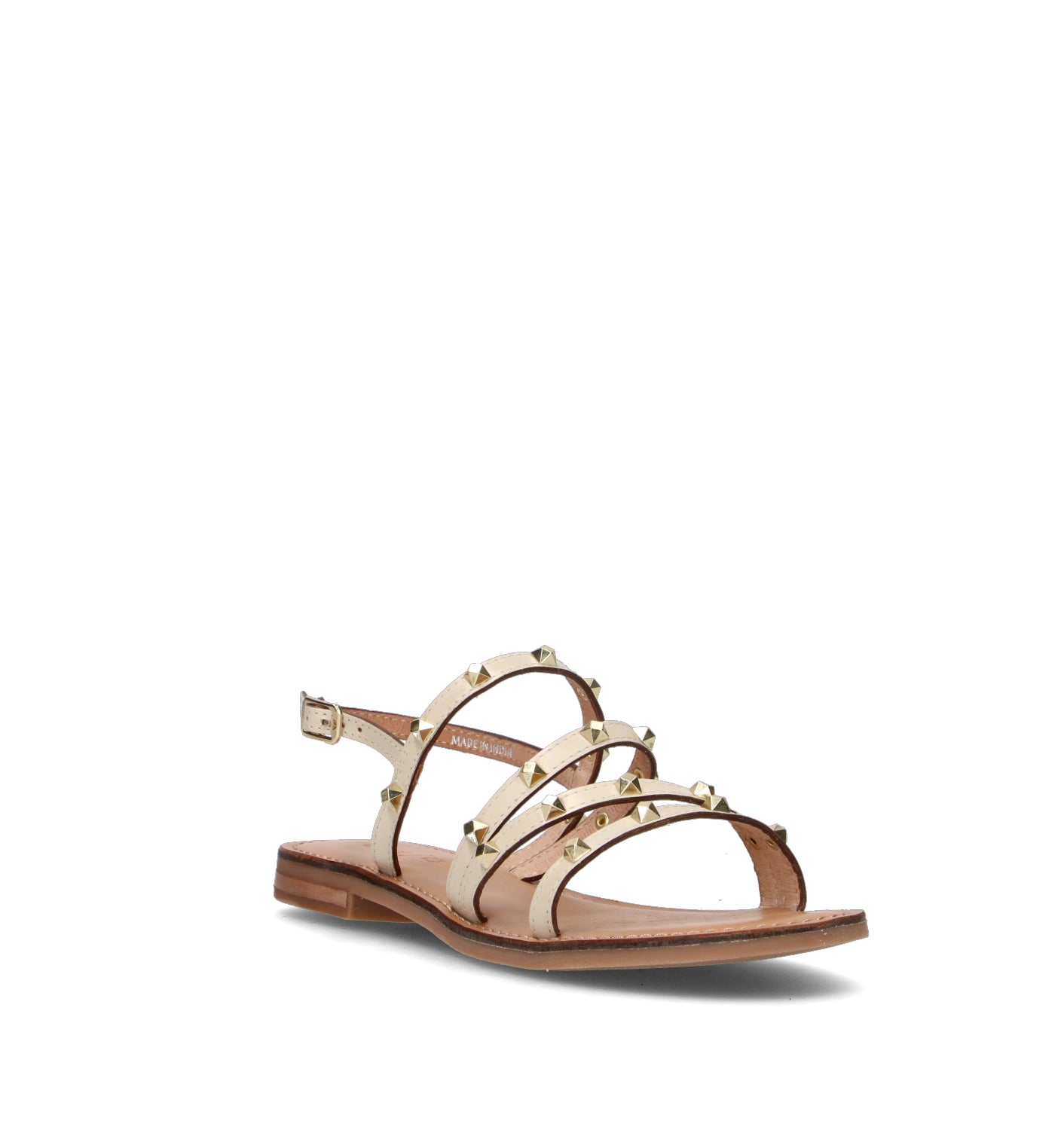 GEOX Sandalo donna beige in pelle