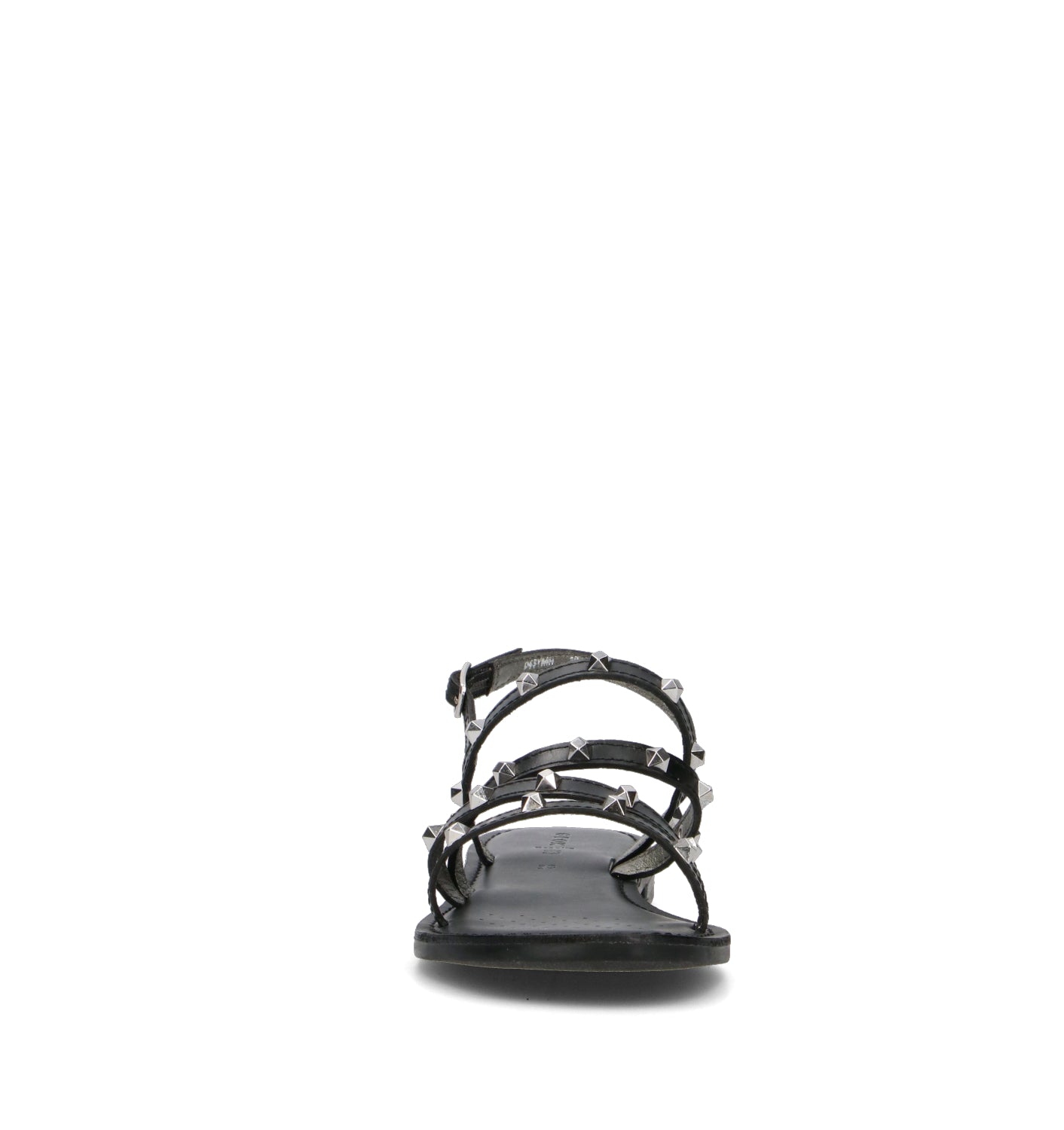 GEOX Sandalo donna nera in pelle