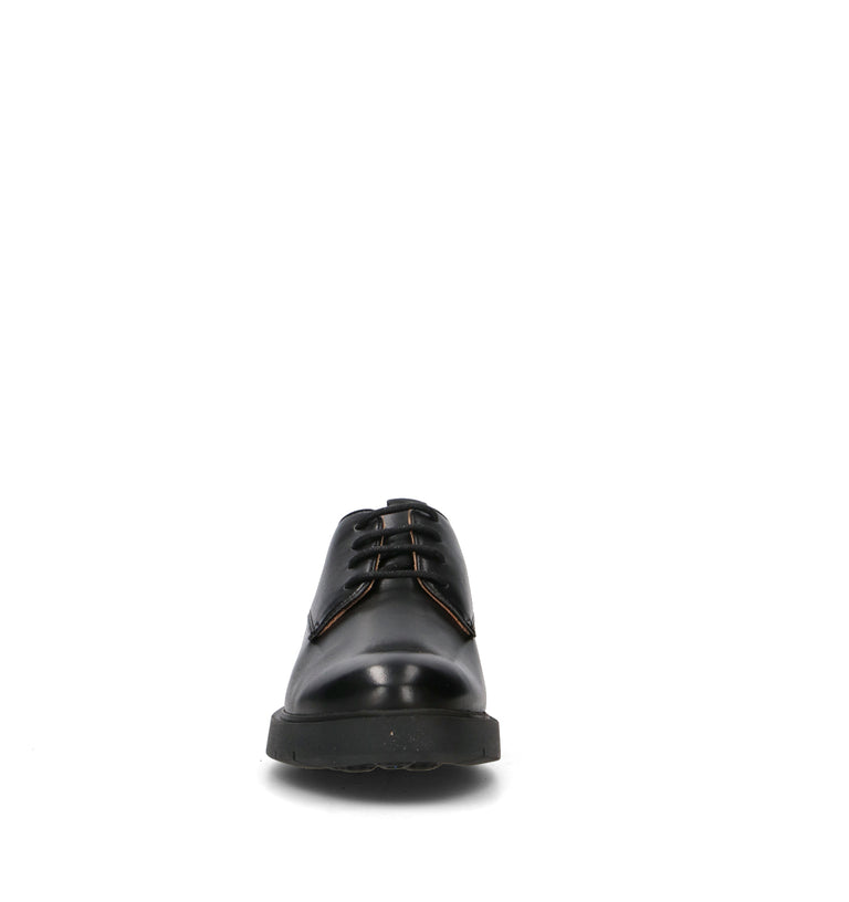 GEOX Stringata donna nera in pelle