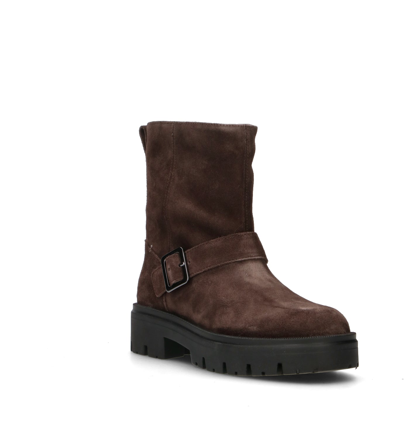 GEOX Tronchetto donna marrone in suede