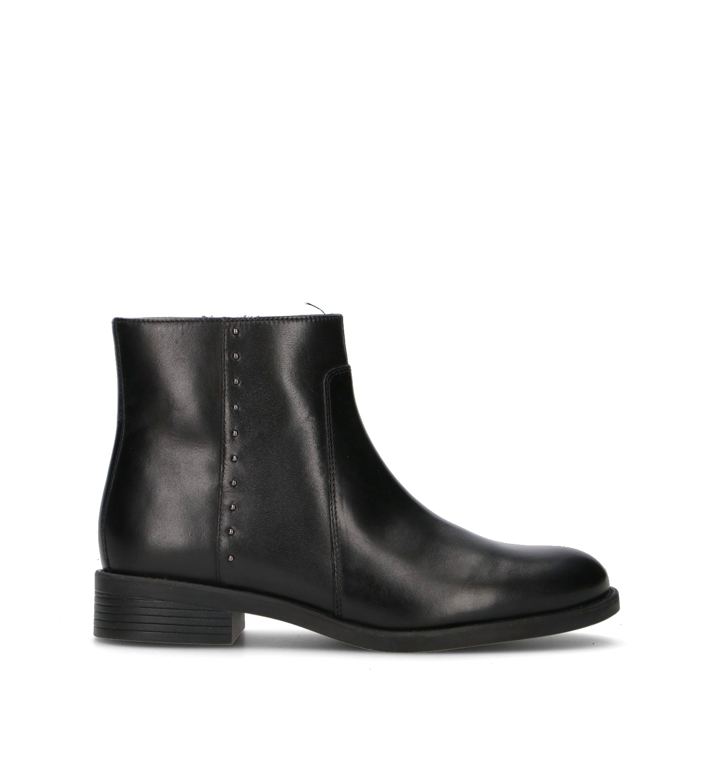 GEOX Tronchetto donna nero in pelle