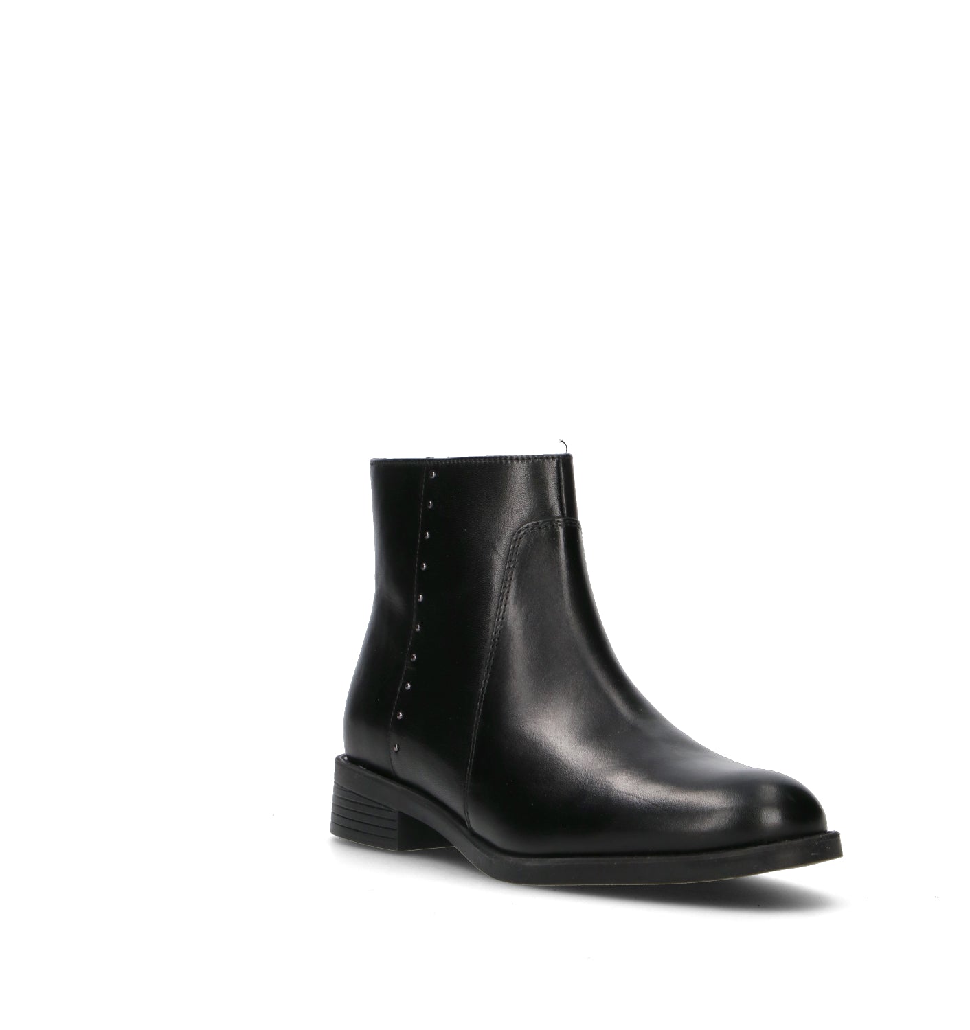 GEOX Tronchetto donna nero in pelle