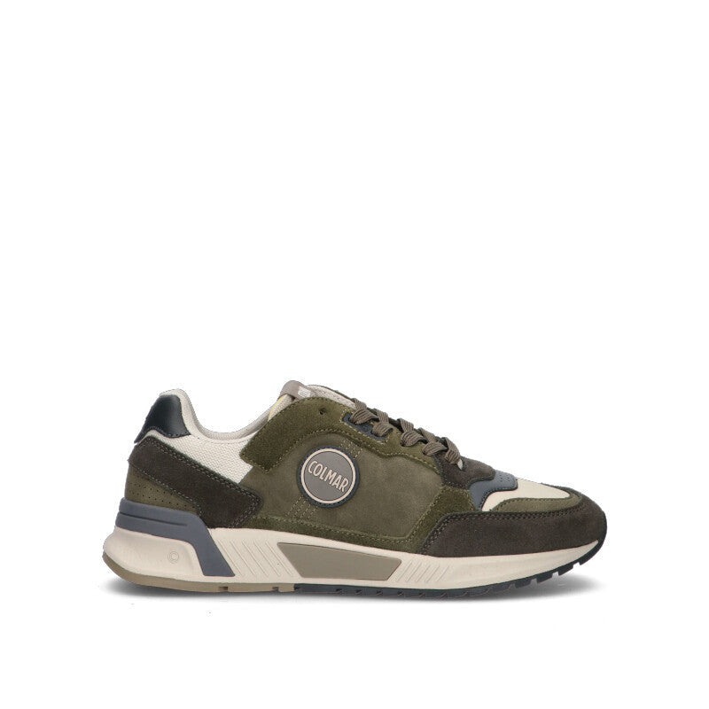 COLMAR Sneaker uomo militare in suede