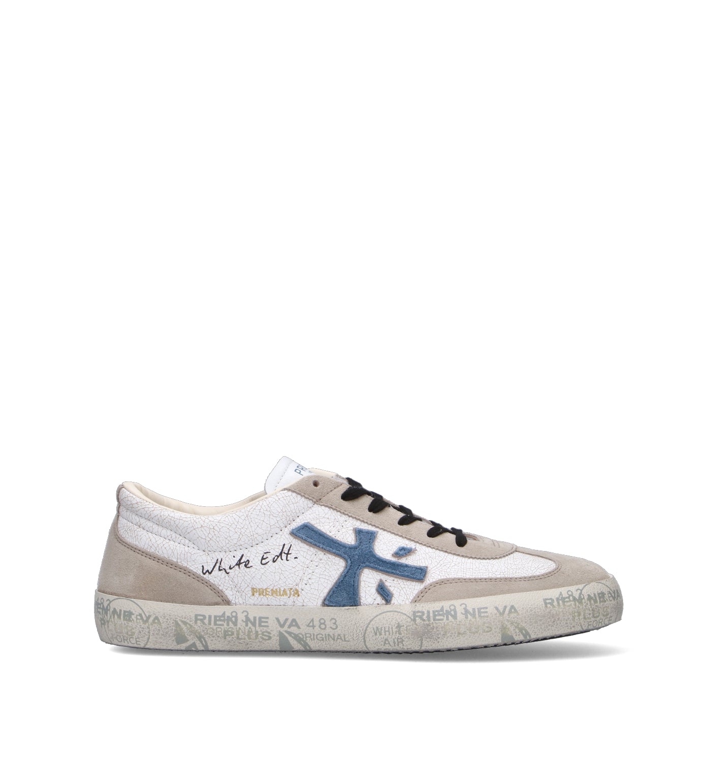 PREMIATA Sneaker uomo bianca in pelle