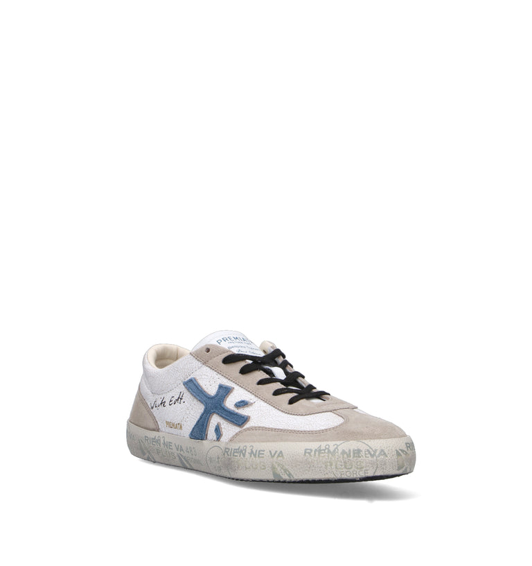 PREMIATA Sneaker uomo bianca in pelle