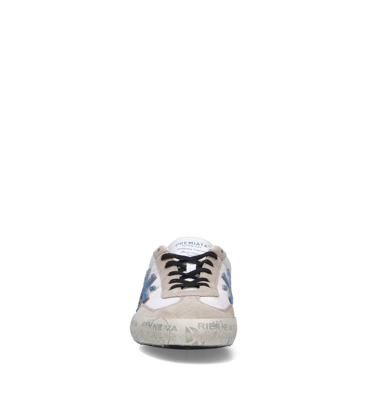 PREMIATA Sneaker uomo bianca in pelle