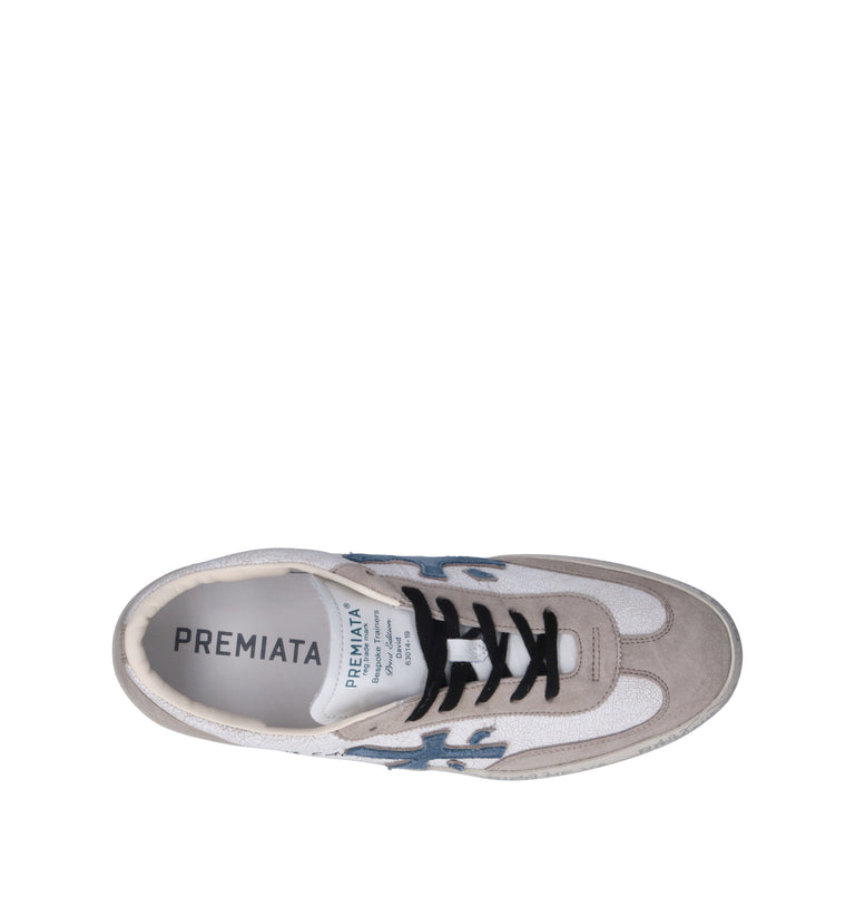PREMIATA Sneaker uomo bianca in pelle