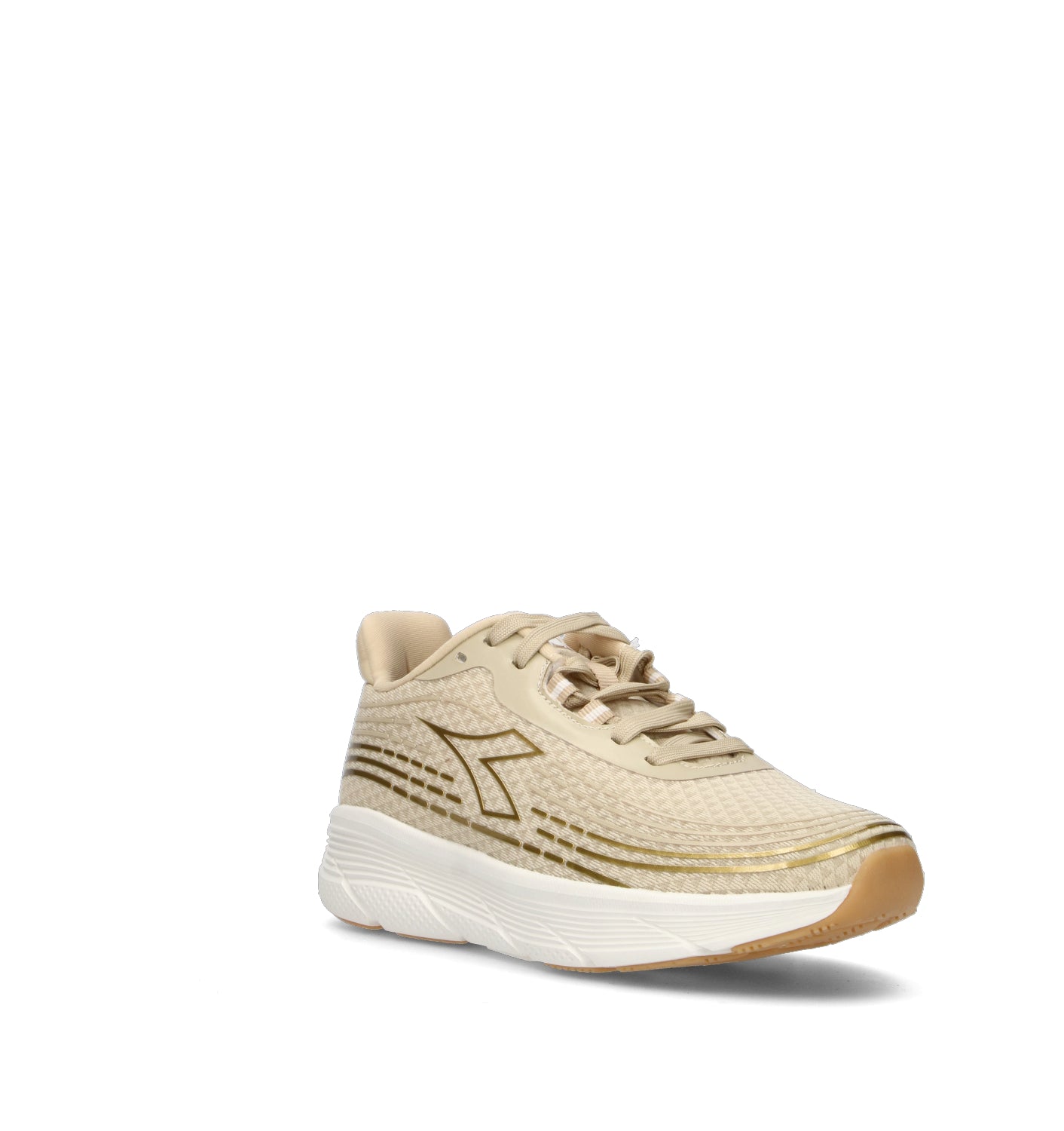 DIADORA PIPER STRIPE WN Sneaker donna beige in tessuto