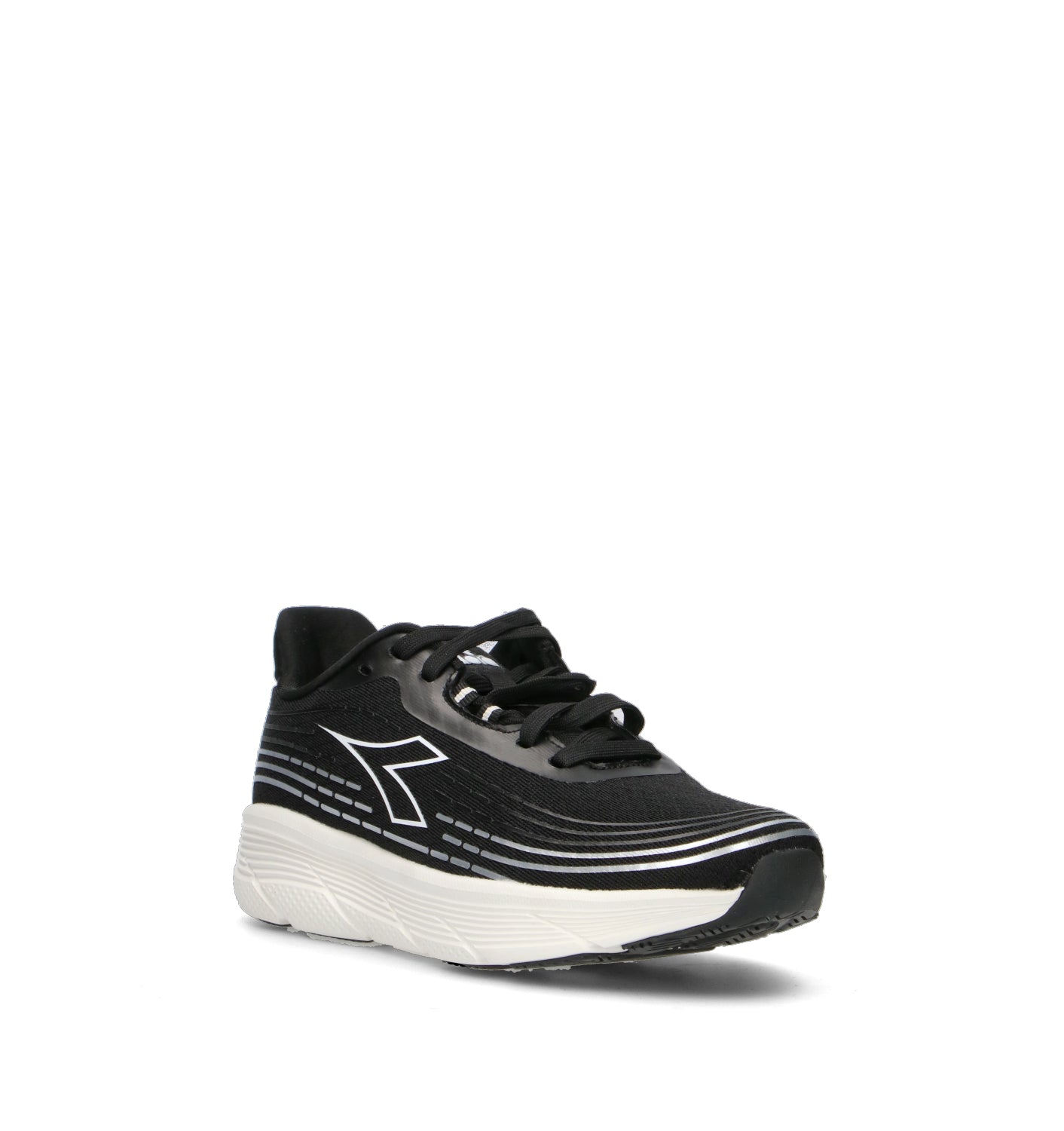 DIADORA PIPER STRIPE WN Sneaker donna nera in tessuto