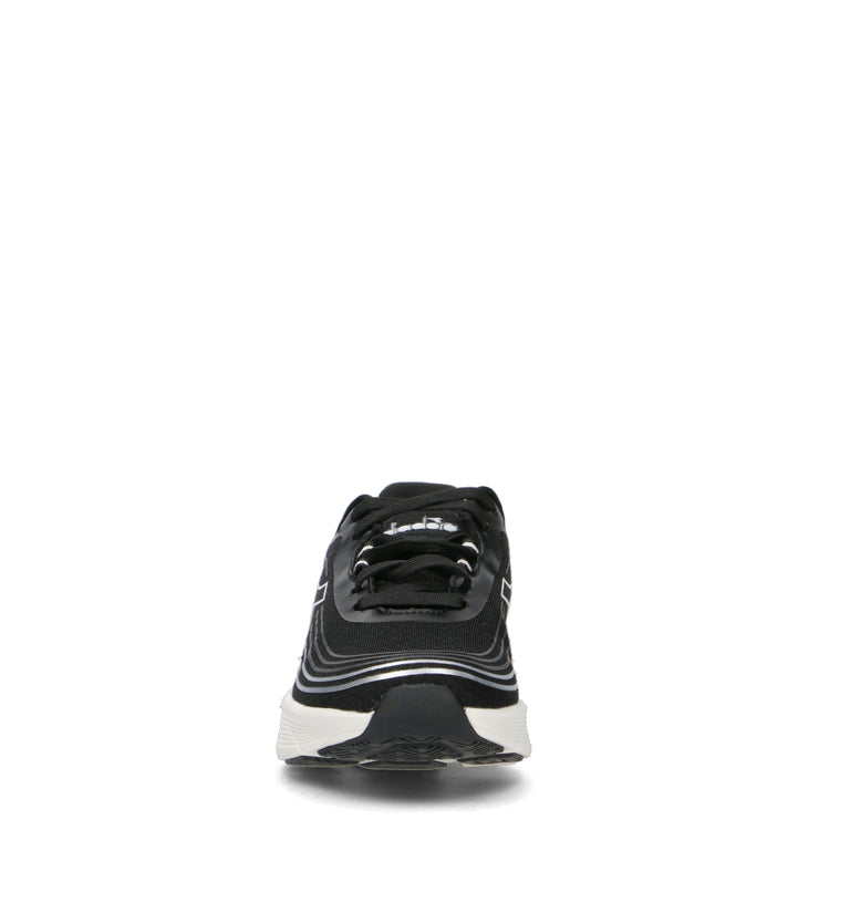 DIADORA PIPER STRIPE WN Sneaker donna nera in tessuto
