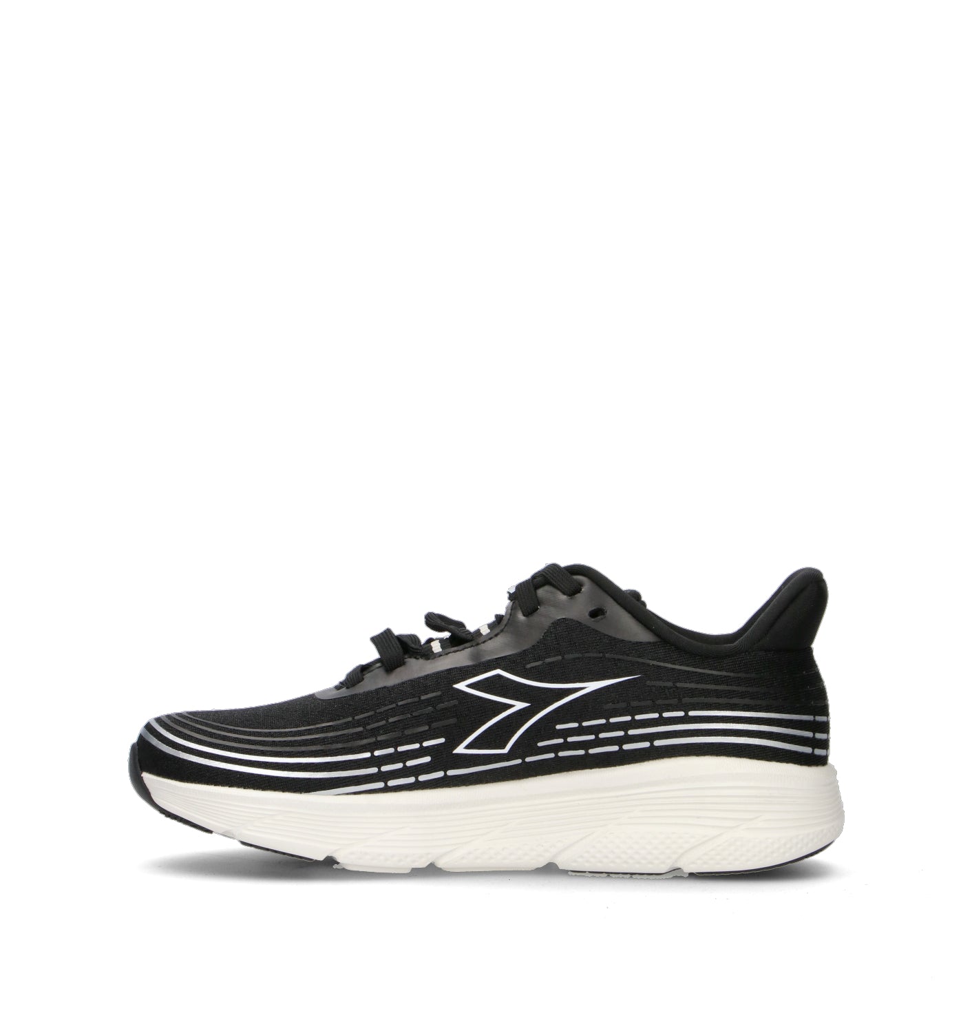 DIADORA PIPER STRIPE WN Sneaker donna nera in tessuto