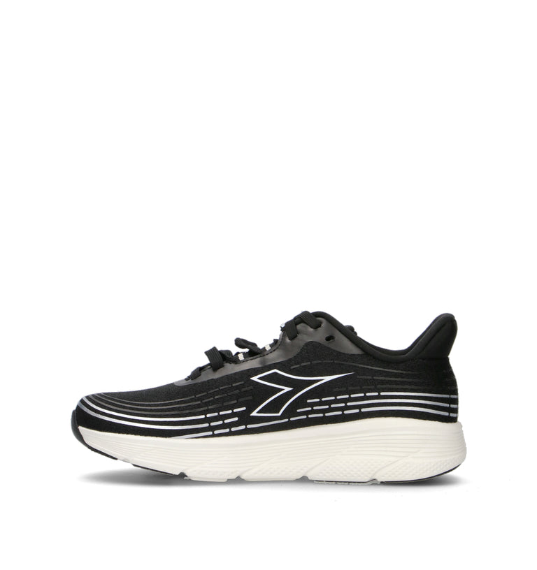 DIADORA PIPER STRIPE WN Sneaker donna nera in tessuto