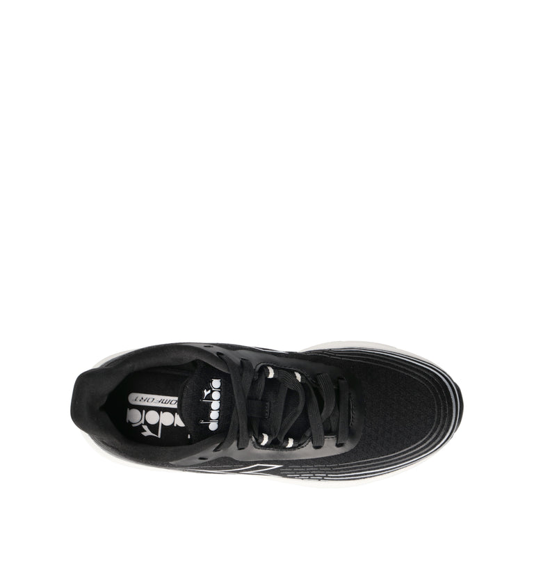 DIADORA PIPER STRIPE WN Sneaker donna nera in tessuto