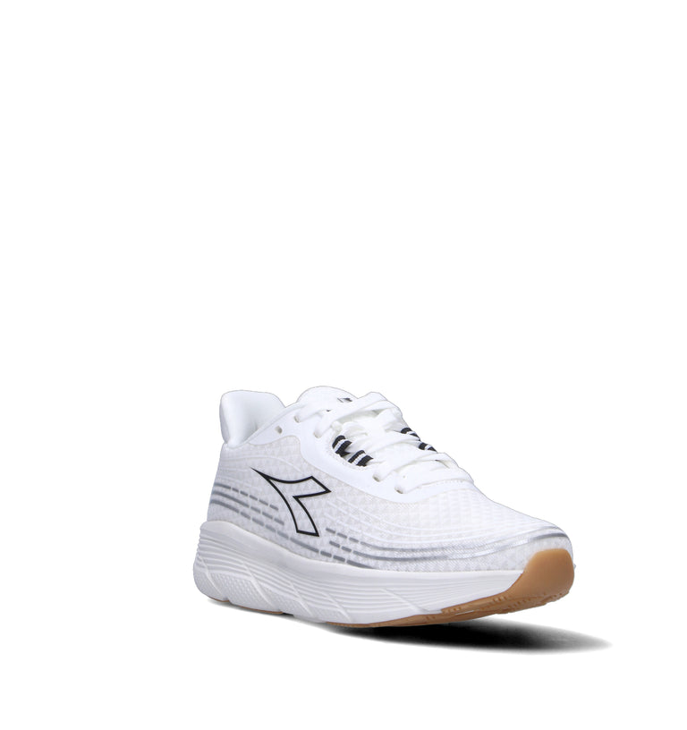 DIADORA PIPER STRIPE WN Sneaker donna bianca in tessuto