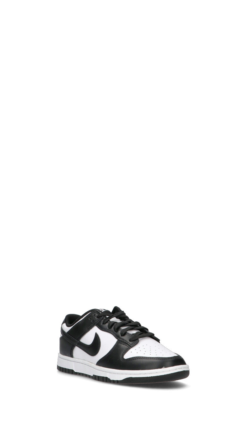 NIKE AIR FORCE 1 GS Sneaker uomo nera/bianca in pelle