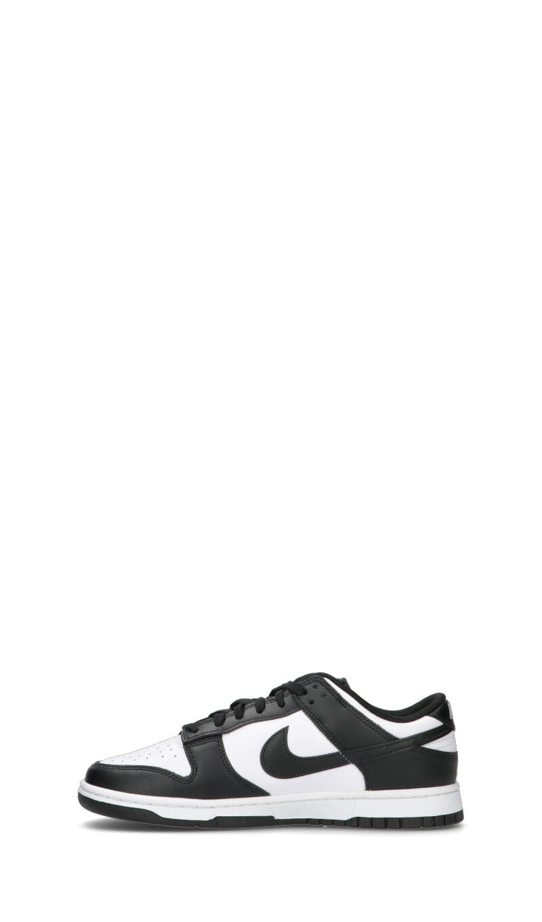 NIKE AIR FORCE 1 GS Sneaker uomo nera/bianca in pelle