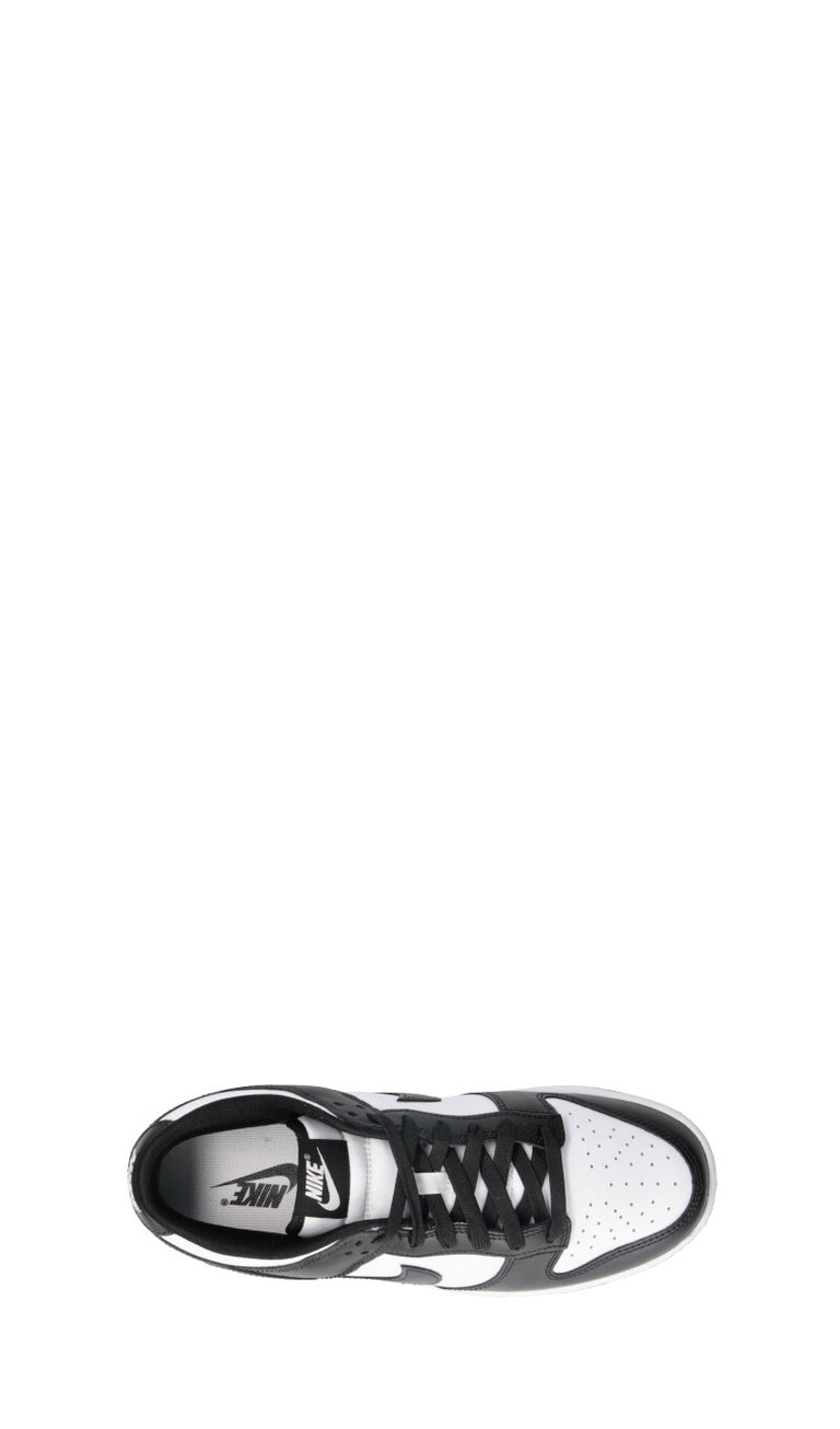 NIKE AIR FORCE 1 GS Sneaker uomo nera/bianca in pelle